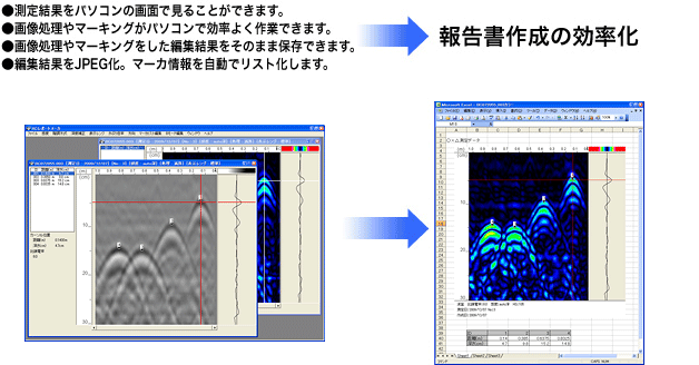 画像:RCレポートメーカ 報告書作成支援ソフト HS2PC